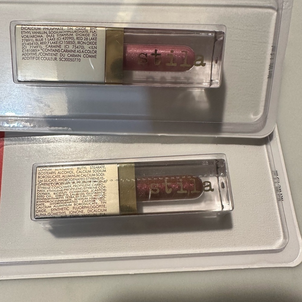 Stila Travel Size Lip Products Glosses and Liquid Lipsticks - Picture 4 of 7